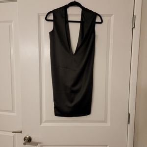 Solace London Aurora Mini Dress, Size 6, Black